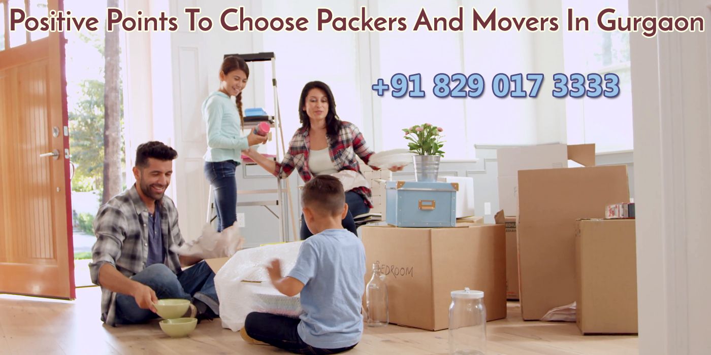Packers and Movers Gurgaon Services